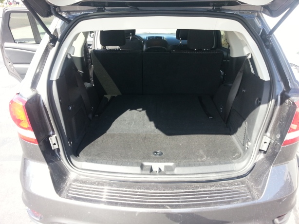 Dodge Journey - rear cargo area - Consumer and Car Exam